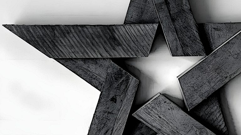 wood palette stars