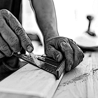 my speed square at use